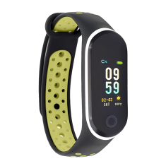 Фитнес-браслет Qumann QSB 10 Black/green 