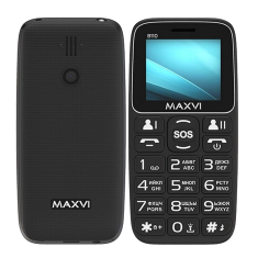 Maxvi B110ds 2 Sim Black 