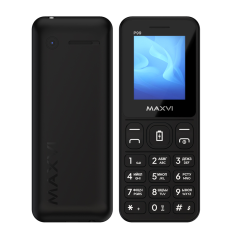 Maxvi P99 2 Sim Black 