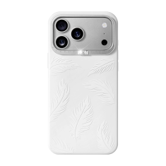 Чехол PYNANA iPhone 17 Pro Max Starlight Series Magsafe FEATHERED WHITE 