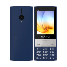 Maxvi K30 2 Sim Blue 