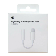 Адаптер Apple Lightning -3,5мм белый MMX62ZM/A (уценка) 