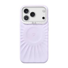 Чехол PYNANA iPhone 17 Pro Max Starlight Series Magsafe нежно-фиолетовый 