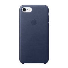 Чехол оригинал для Apple iPhone 7 Leather Case Midnight Blue 