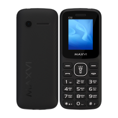 Maxvi C32 2 Sim Black 