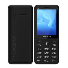 Maxvi C38 2 Sim Black 