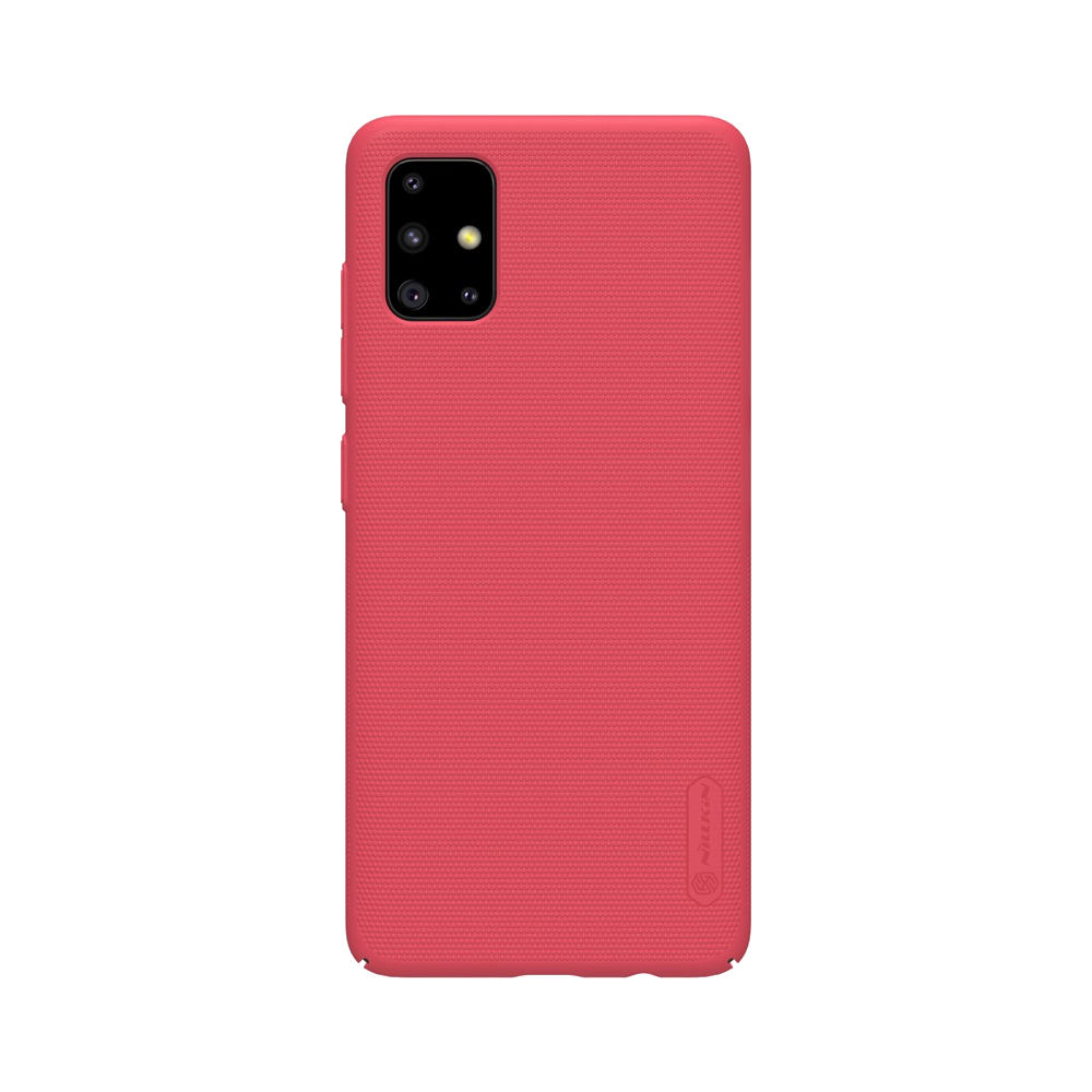 Чехол-накладка Nillkin Super Frosted Shield для Samsung Galaxy A31 (Red)