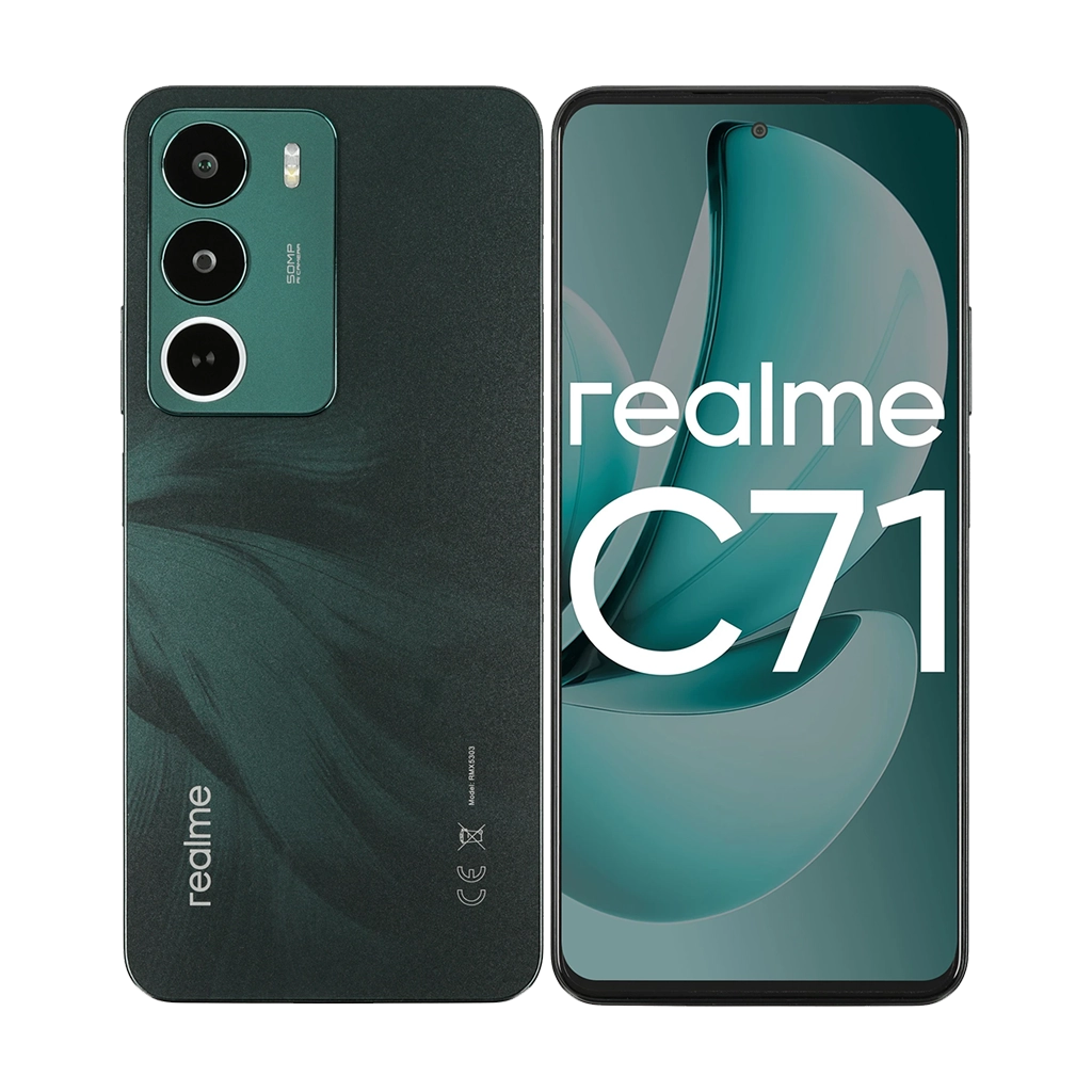 Купить Realme C71 8/128GB Green (Зелёный) в интернет магазине