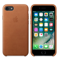 Чехол оригинал для Apple iPhone 7 Leather Case Saddle Brown 