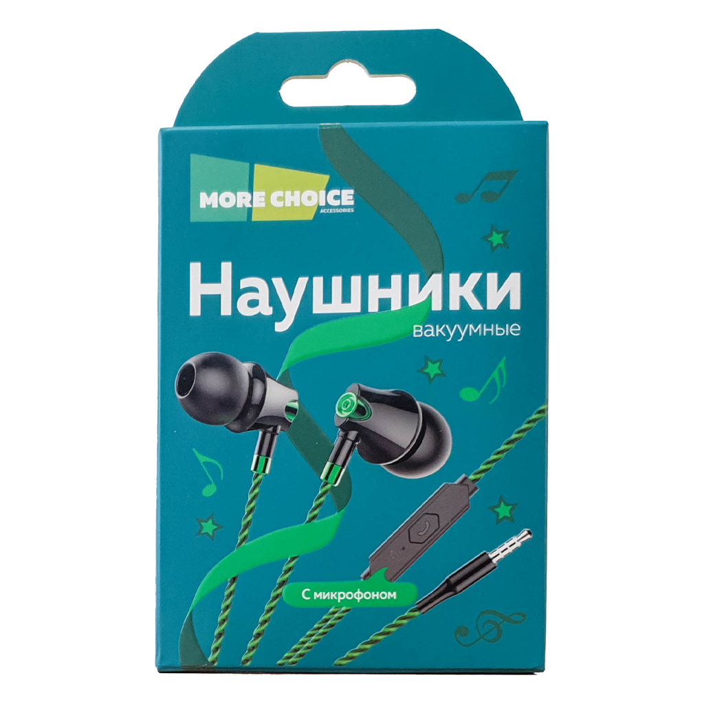 Наушники с микрофоном More Choice G26 3.5mm (Red)