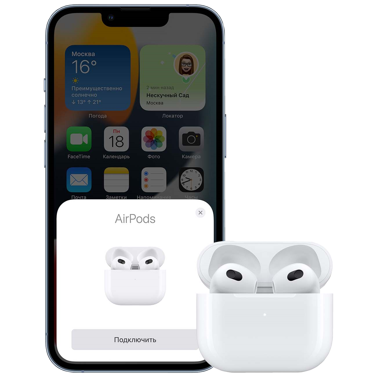 Наушники TWS Apple AirPods 3 поколения (White)