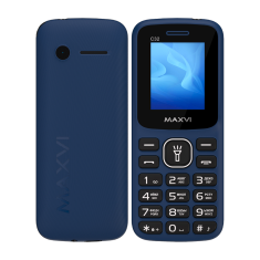 Maxvi C32 2 Sim Black/Blue 