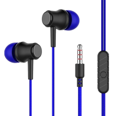 Наушники проводные 3.5мм More Choice G16 синие 