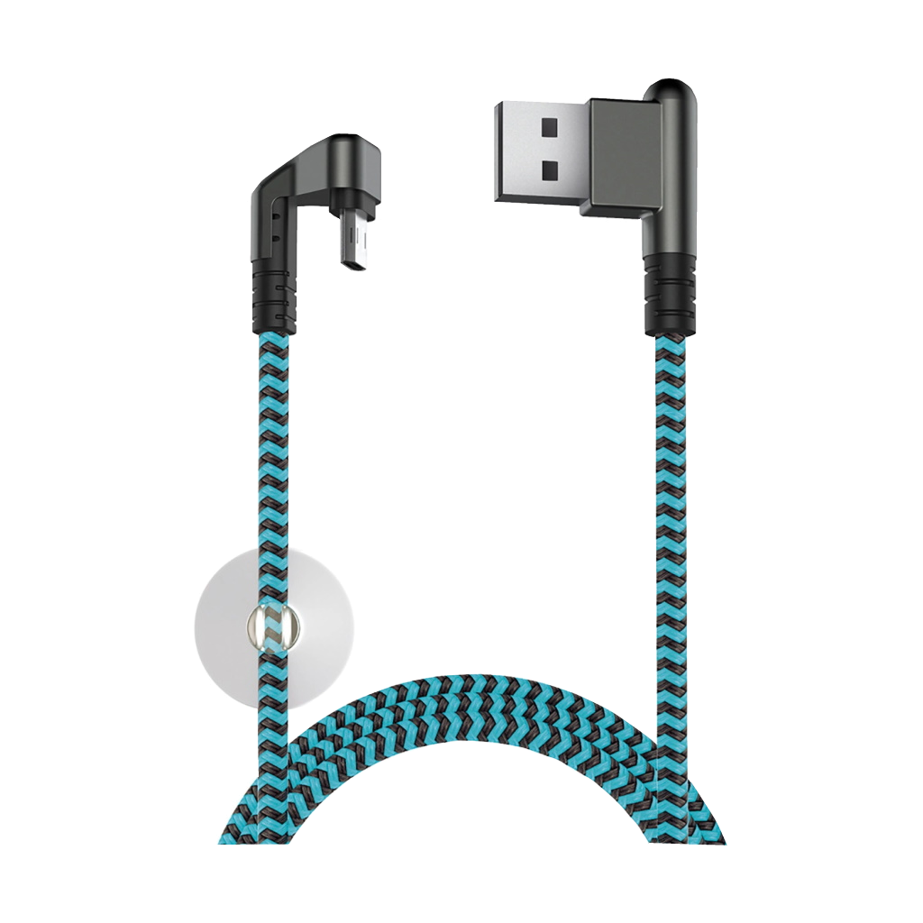 Кабель игровой Olmio X-Game Neo USB - MicroUSB 1.2м (Blue)