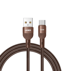 Дата-кабель Type-C LANEX LS51C золотой 