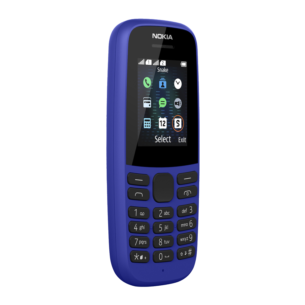 Телефон Nokia 105 (Blue)