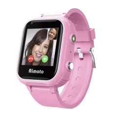 Детские часы-телефон  Aimoto Pro 4G Розовые 