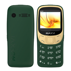 Maxvi K200 2 Sim Dark Green 