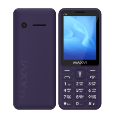 Maxvi C38 2 Sim Purple 