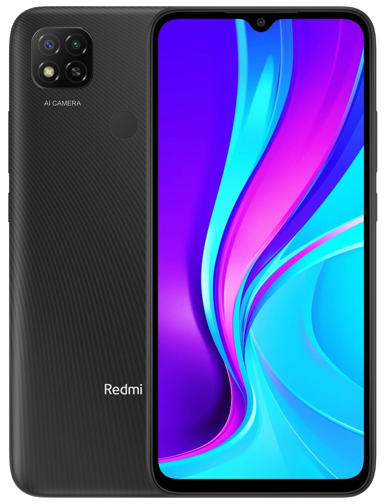 Смартфон Xiaomi Redmi 9C (2GB, 32GB, Midnight Grey )