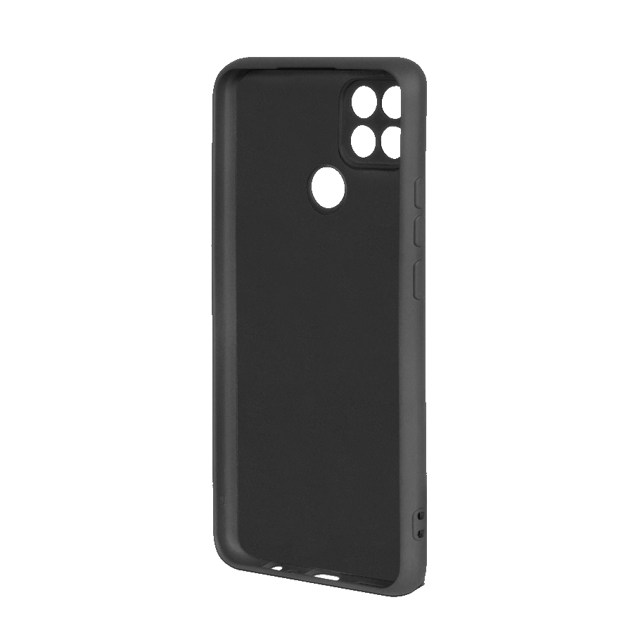 Чехол-накладка DF для Oppo A15 (Black)