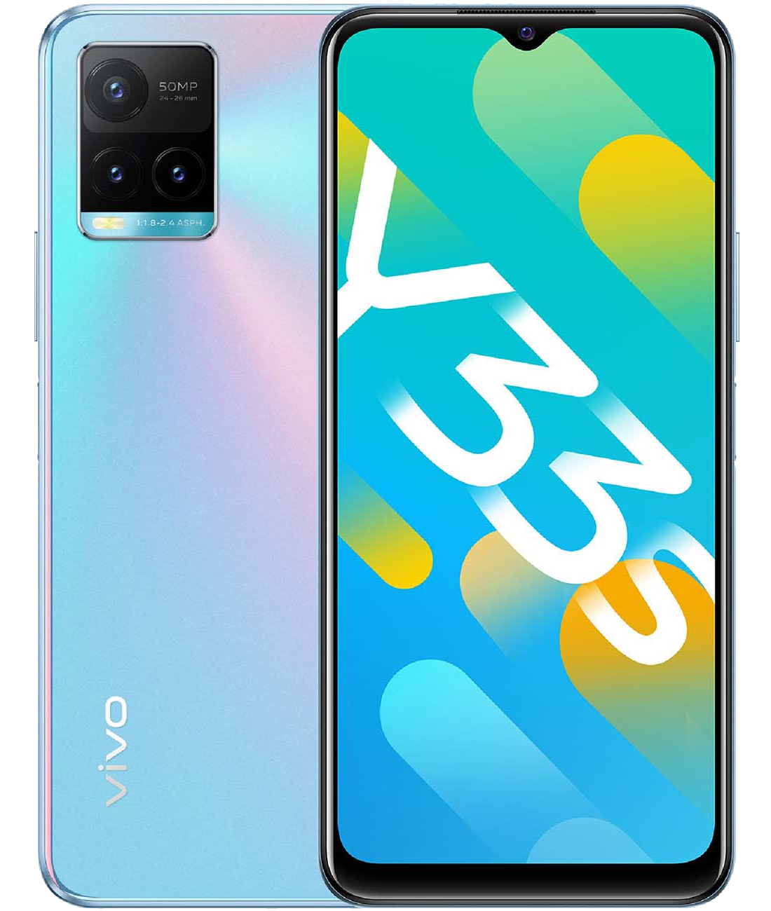 Смартфон Vivo Y33s (4GB, 128GB, Midday Dream Blue)