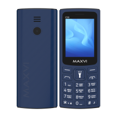 Maxvi C50 2 Sim Blue 