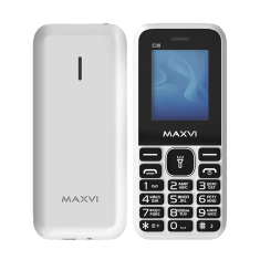 Maxvi C30 2 Sim White (Без СЗУ) 