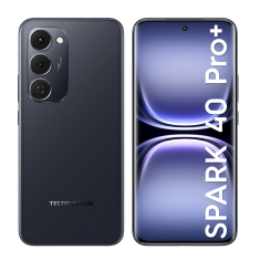 Tecno Spark 40 Pro+ 8/256GB Nebula Black (Чёрный) 