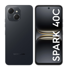Tecno Spark 40C 4/128GB Black (Чёрный) 