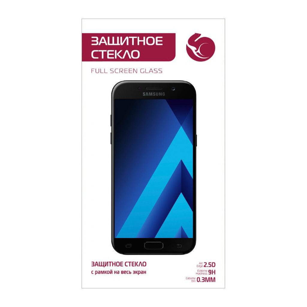 Защитное стекло Zibelino для Samsung Galaxy A5 2017 (Black)