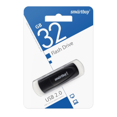Флеш-накопитель USB 32GB SmartBuy Scout черный 