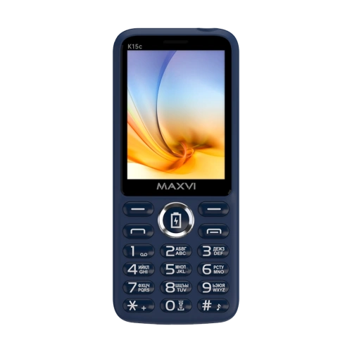 Maxvi K15c 2 Sim Blue 