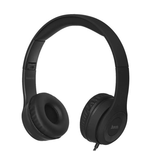 Наушники проводные 3.5 мм Hoco W21 черные 