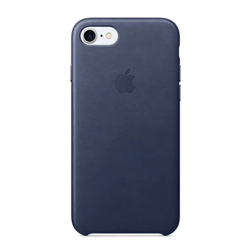 Чехол оригинал для Apple iPhone 7 Leather Case Midnight Blue 