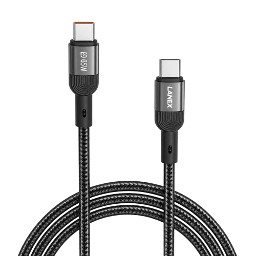Дата-кабель Type-C - Type-C LANEX LS51CC серый 