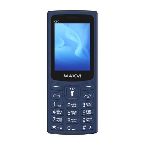 Maxvi C50 2 Sim Blue 