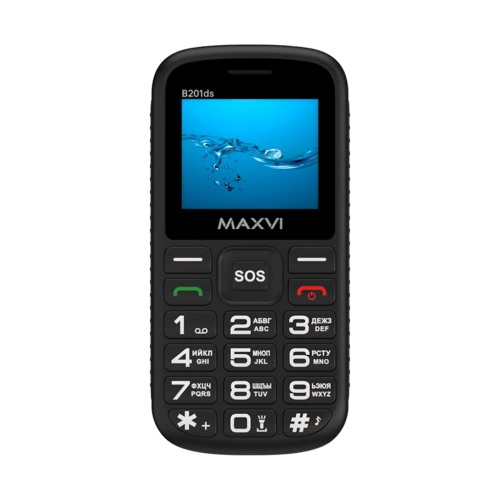Maxvi B201ds 2 Sim Black 