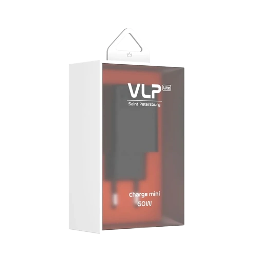 СЗУ VLP LITE Charge Mini 60Вт USB-C черное 