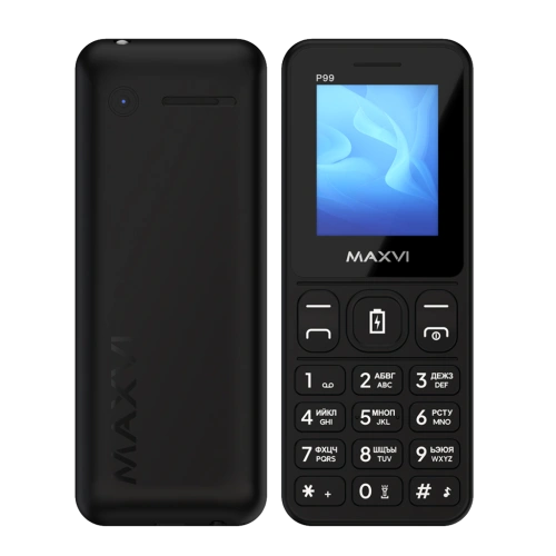 Maxvi P99 2 Sim Black 