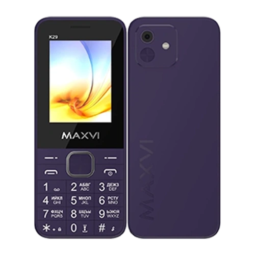 Maxvi K29 2 Sim Purple 