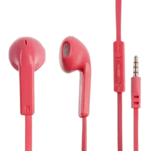 Наушники проводные 3,5мм Maverick i12 розовые 