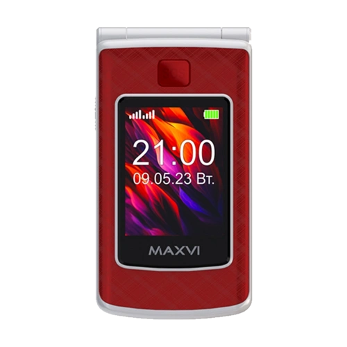 Maxvi E28 2 Sim Red 