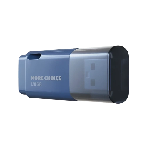 Флеш-накопитель USB 128GB More Choice MF128 синий 