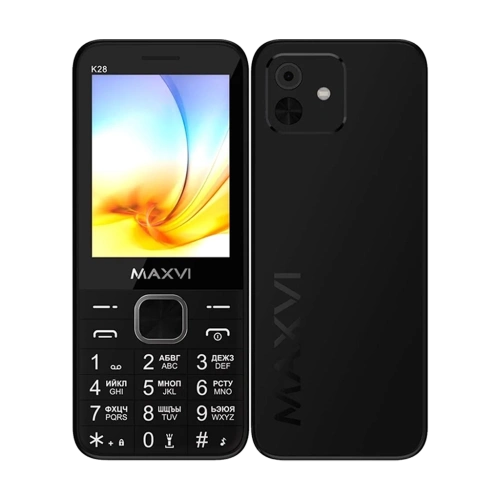 Maxvi K28 2 Sim Black 