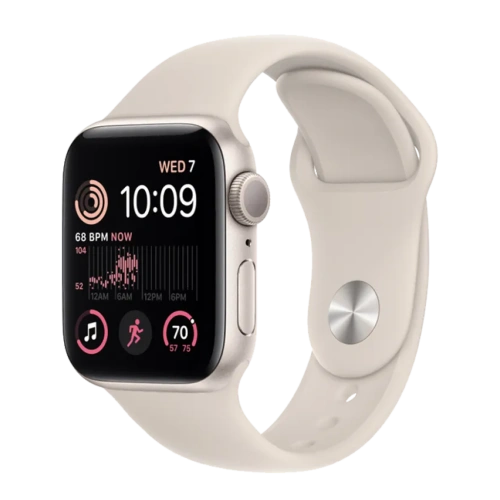 Apple Watch SE 2 40mm Starlight (белый) 