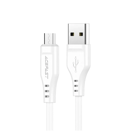 Дата-кабель microUSB ACEFAST C3-09 белый 
