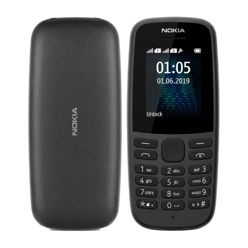 Nokia 105 1 Sim Black 