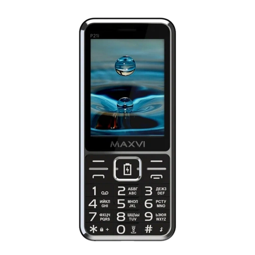 Maxvi P21i 2 Sim Black 