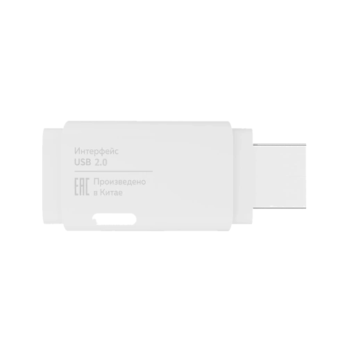 Флеш-накопитель USB 16GB More Choice MF16 белый 